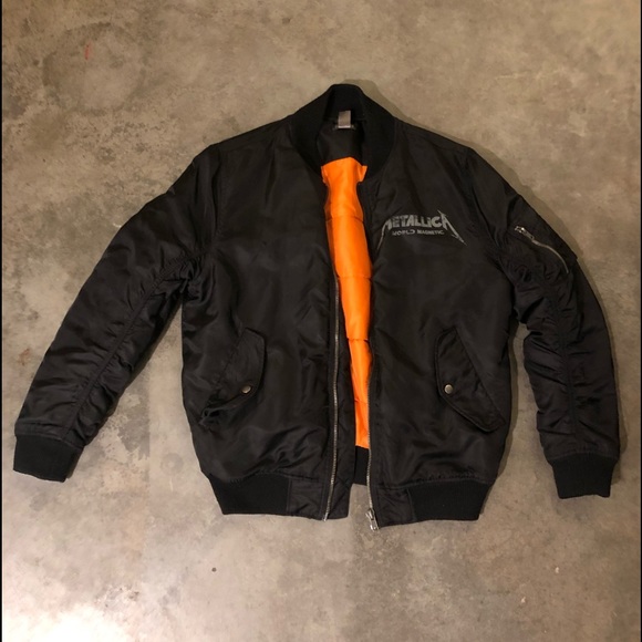 Metallica Bomber Jacket - Picture 1 of 2